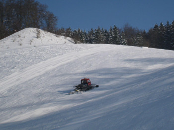 Piste am Skilift Greuth bei Gerstetten