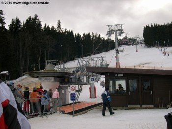 Der Stolz der ganzen Skiregion: Die neue 4er Sesselbahn