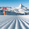 Frisch präparierte Pisten im Matterhorn ski paradise