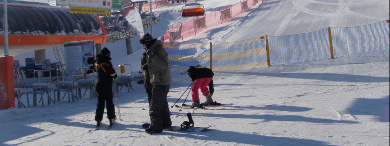Die Zieleniec Ski Arena gehört zu den größten Skigebieten in Polen.