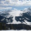 Blick auf das Teilgebiet Hochkrimml-Gerlosplatte: Hier finden sich einige schöne blaue Pisten!
