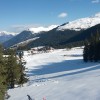 Blick auf das Übungsgelände an der Rosenalm