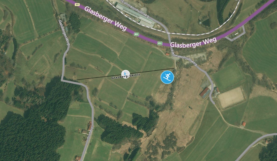 Lage Piste Zwiesel Glasberg