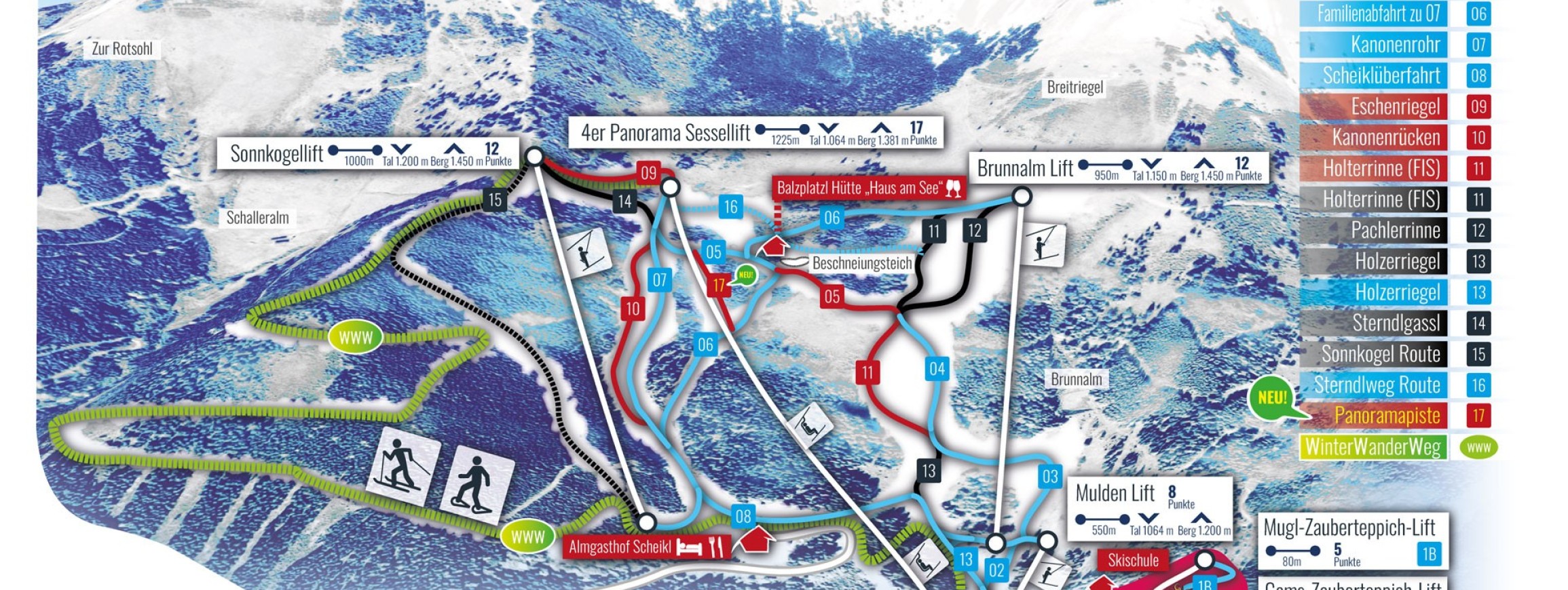 Pistenplan