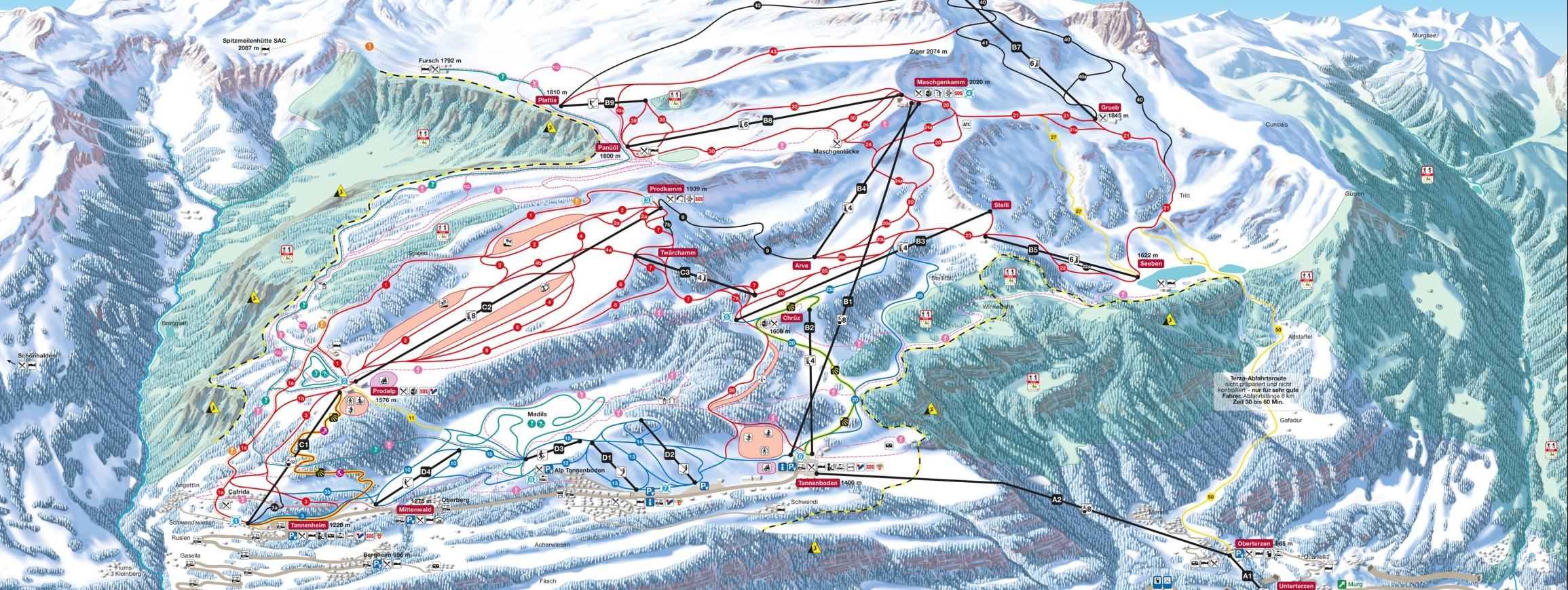 Pistenplan