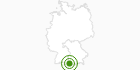 Cross-Country Skiing Area Wertach in the Allgäu: Position on map