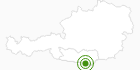 Cross-Country Skiing Area Bodental in the Carnica-Region Rosental: Position on map
