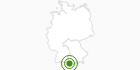 Cross-Country Skiing Area Hörnergruppe in the Allgäu: Position on map