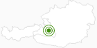 Cross-Country Skiing Area Flachau Salzburg's world of sport: Position on map