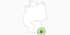 Cross-Country Skiing Area Inzell Bavarian Alps: Position on map