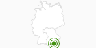 Cross-Country Skiing Area Bayrischzell Bavarian Alps: Position on map