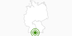 Cross-Country Skiing Area Immenstadt in the Allgäu: Position on map