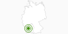 Cross-Country Skiing Area Enzklösterle in the Black Forest: Position on map