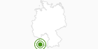 Cross-Country Skiing Area Titisee in the Black Forest: Position on map
