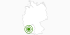 Cross-Country Skiing Area Seibelseckle in the Black Forest: Position on map