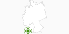 Cross-Country Skiing Area Notschrei in the Black Forest: Position on map