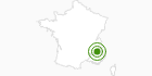 Cross-Country Skiing Area Ancelle in Hautes-Alpes: Position on map