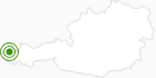 Cross-Country Skiing Area Damüls in the Bregenz Forest: Position on map