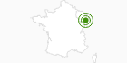 Webcam Lac Blanc - Cross-country ski in the Vosges: Position on map
