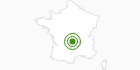 Cross-Country Skiing Area Le Mont Dore Central Massif: Position on map