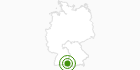 Cross-Country Skiing Area Leutkirch in the Allgäu: Position on map