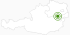 Cross-Country Skiing Area Puchberg am Schneeberg in the Vienna Alps in Lower Austria: Position on map