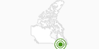 Cross-Country Skiing Area Mont Sainte Anne in Québec City: Position on map