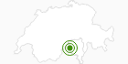 Cross-Country Skiing Area Bosco Gurin in Bellinzona and Upper Ticino: Position on map