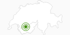 Cross-Country Skiing Area Crans Montana in Crans - Montana: Position on map