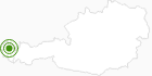 Cross-Country Skiing Area Mellau in the Bregenz Forest: Position on map