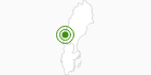 Cross-Country Skiing Area Are in Jämtland: Position on map