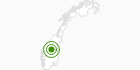 Cross-Country Skiing Area Oppdal in South Tröndelag: Position on map