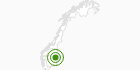 Cross-Country Skiing Area Budor in Hedmark: Position on map