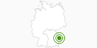 Cross-Country Skiing Area Zwiesel Rabenstein in the Bavarian Forest: Position on map
