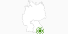Cross-Country Skiing Area Traunstein Bavarian Alps: Position on map