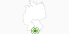 Cross-Country Skiing Area Füssen in the Allgäu: Position on map