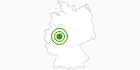 Cross-Country Skiing Area Winterberg in the Sauerland: Position on map