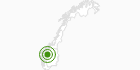 Cross-Country Skiing Area Sognefjellet in Oppland: Position on map