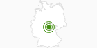 Cross-Country Skiing Area Neue Ausspanne in the Thuringian Forest: Position on map