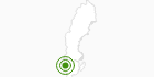 Cross-Country Skiing Area Skidome Gothenburg in Västergötland: Position on map