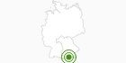 Cross-Country Skiing Area Kreuth Bavarian Alps: Position on map