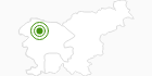 Cross-Country Skiing Area Bohinj Valley in the Gorenjska region: Position on map