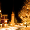 Ortszentrum am Abend
