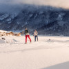 Langlaufen in Achenkirch - auf der Ortsloipe Achenkirch - klassisch & skating