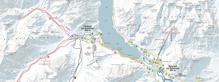 Loipenplan Achensee