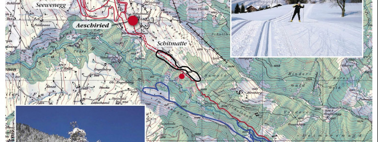 Loipenplan Aeschi