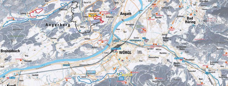 Loipenplan Angerberg