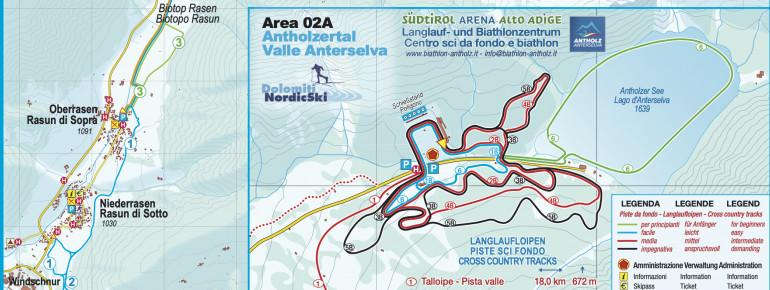 Loipenplan Antholz