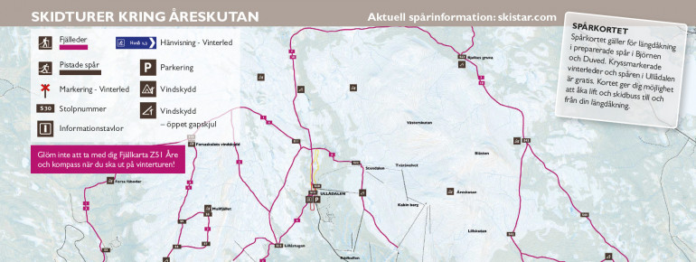 Loipenplan Are