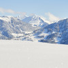 Langlaufen bei diesem traumhaften Panorama